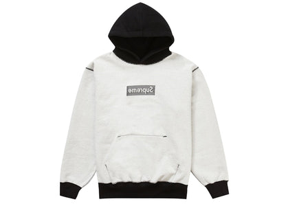 Supreme Inside Out Box Logo Hooded Sweatshirt Black