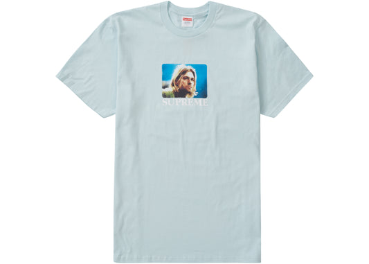 T-shirt Supreme Kurt Cobain Bleu Pâle 