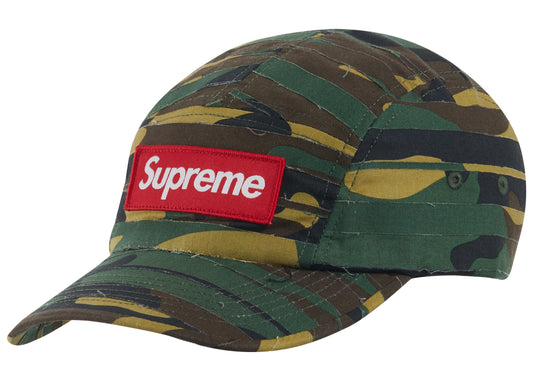 Supreme Layered Camo Camp Cap Green