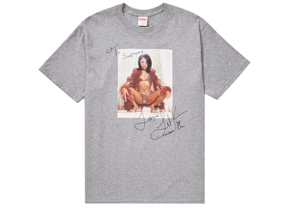 T-shirt Supreme Lil Kim Gris chiné