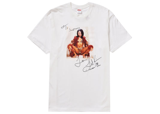 Supreme Lil Kim Tee White