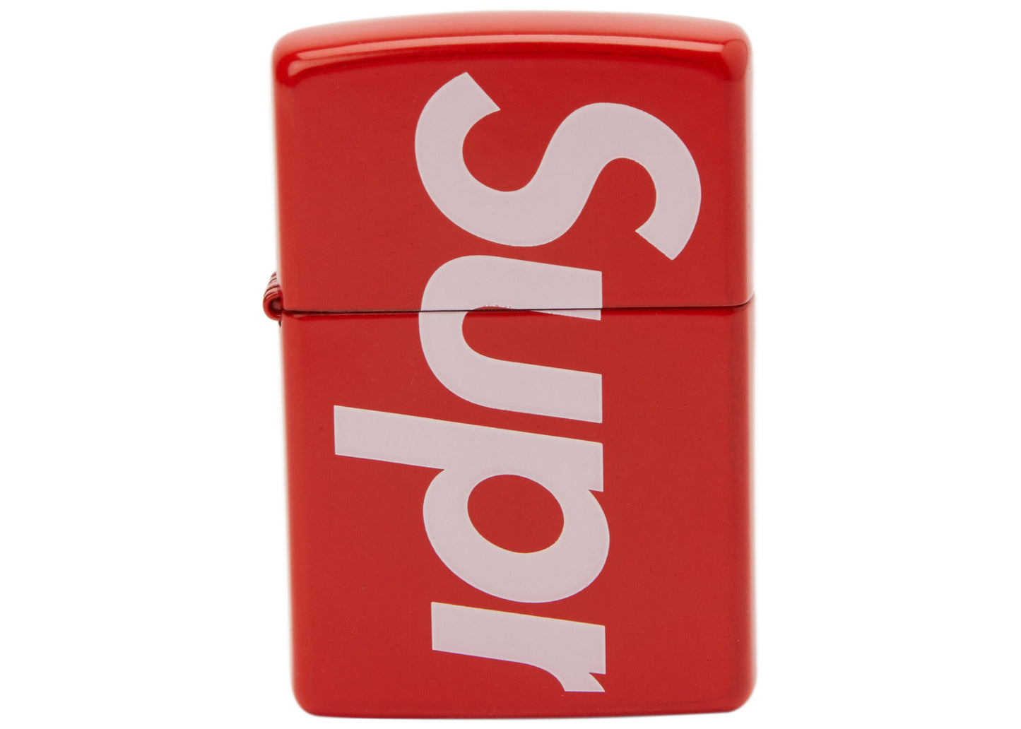 Supreme Logo Zippo Red