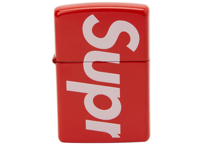 Logo Suprême Zippo Rouge