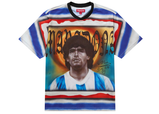 Supreme Maradona Soccer Jersey Multicolor