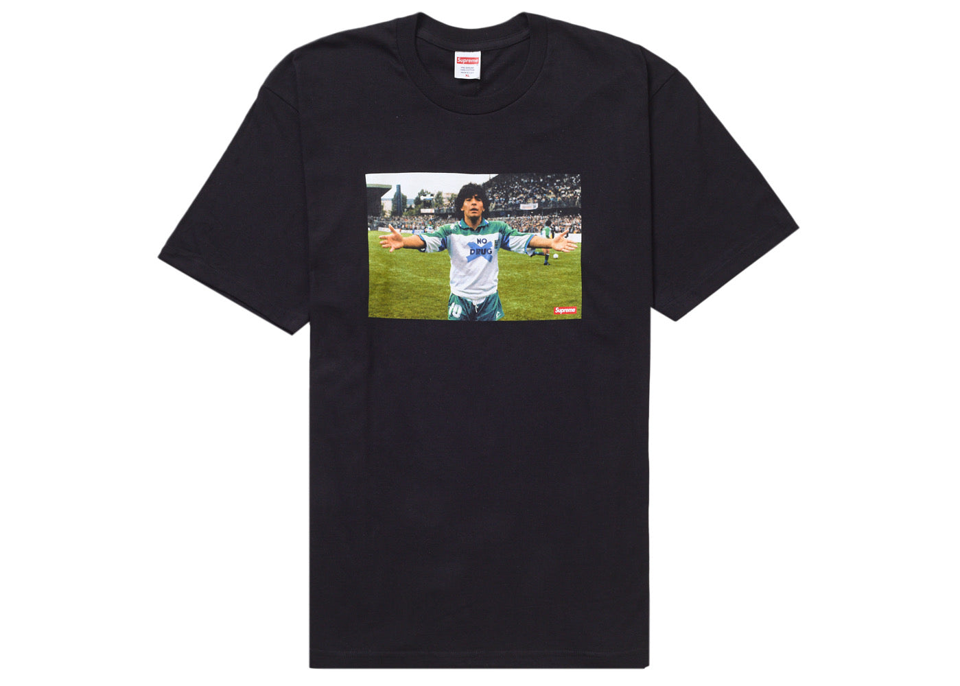 Supreme Maradona Tee Black 