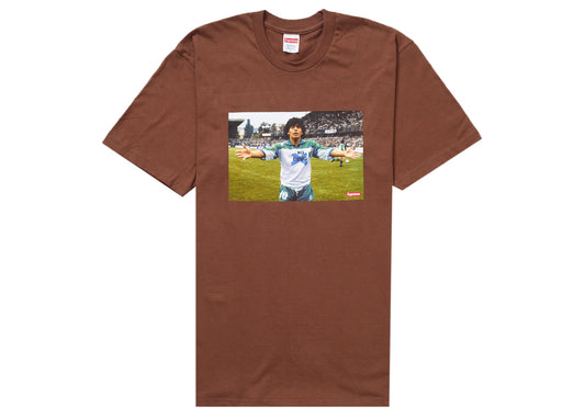 T-shirt Supreme Maradona Marron