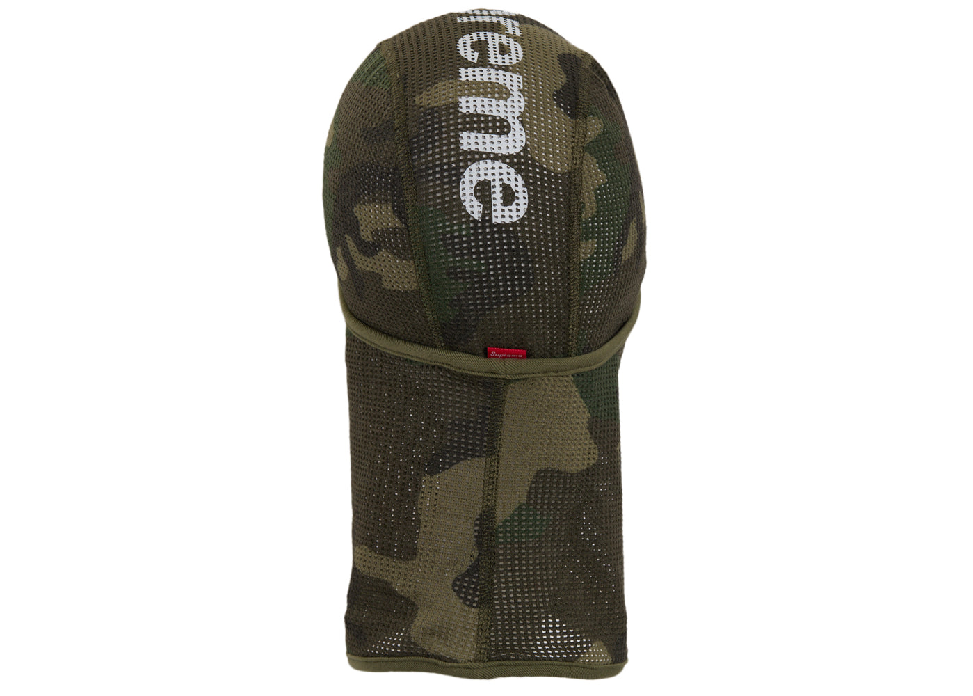 Supreme Mesh Lightweight Balaclava Woodland Camo