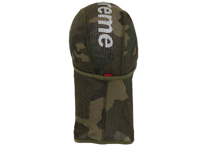 Supreme Mesh Lightweight Balaclava Woodland Camo