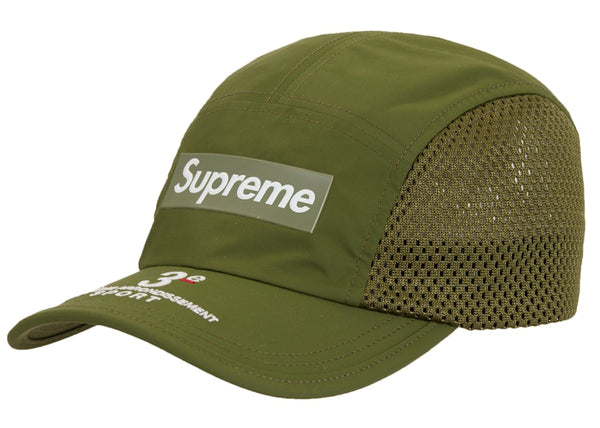 Supreme Mesh Side Panel Camp Cap (SS24) Olive