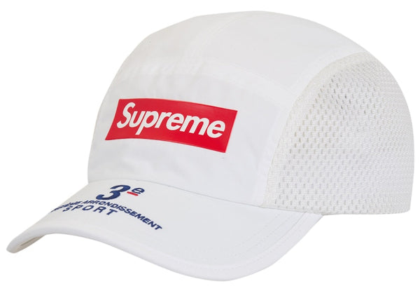 Supreme Mesh Side Panel Camp Cap (SS24) White