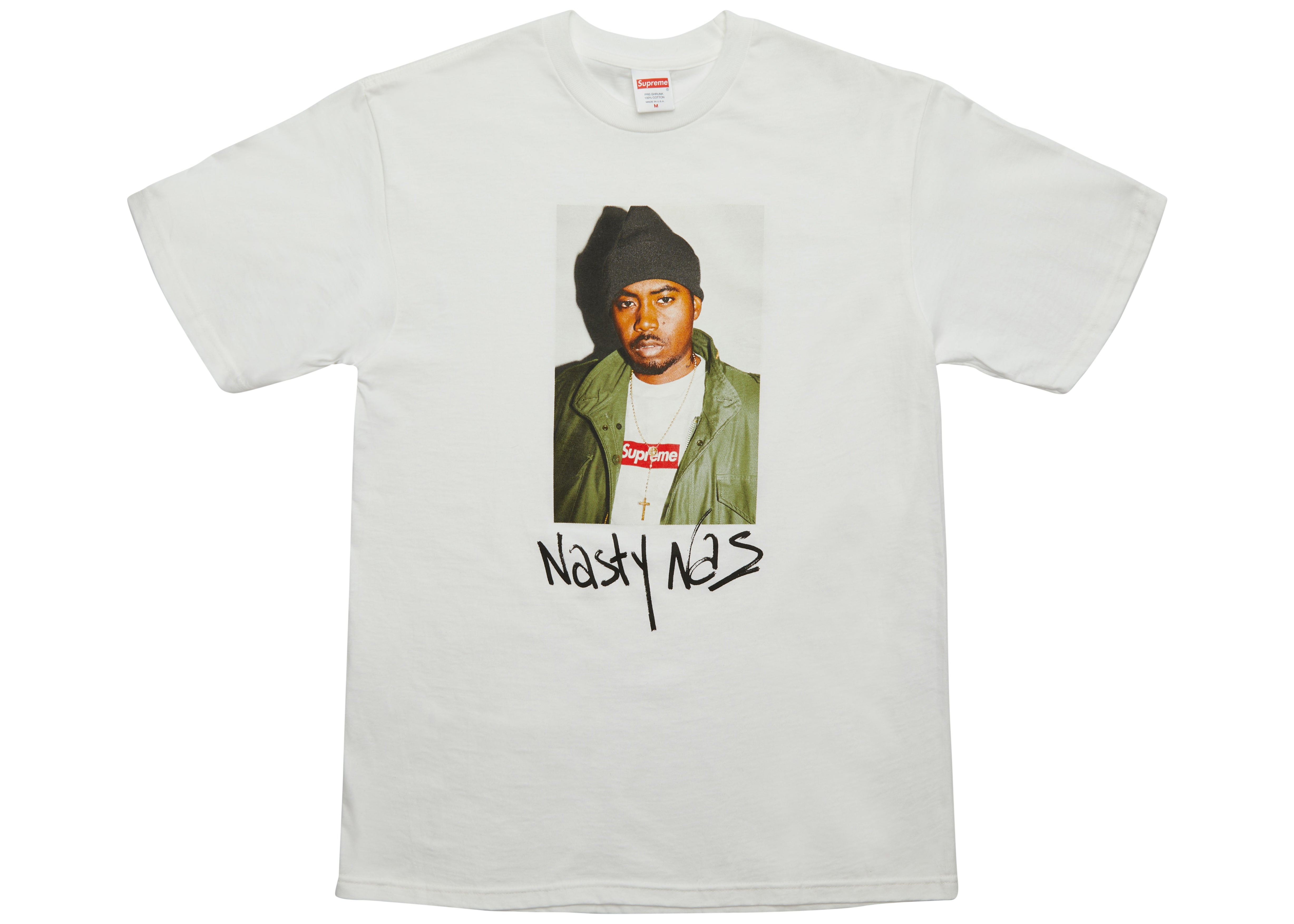 Supreme Nas Tee White Sneaker Store Co