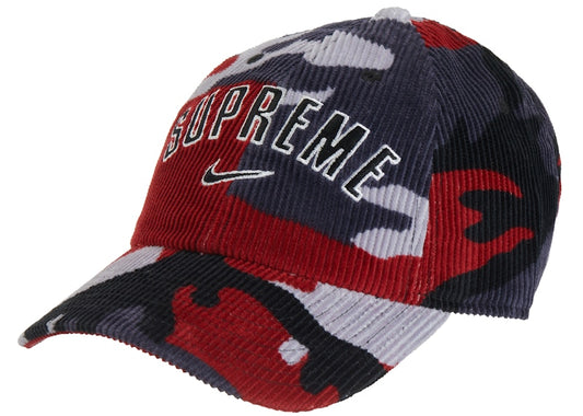 Supreme Nike Arc Corduroy 6-Panel Red Camo