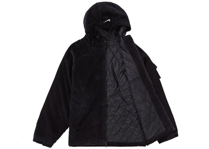 Supreme Nike Arc Corduroy Hooded Jacket Black