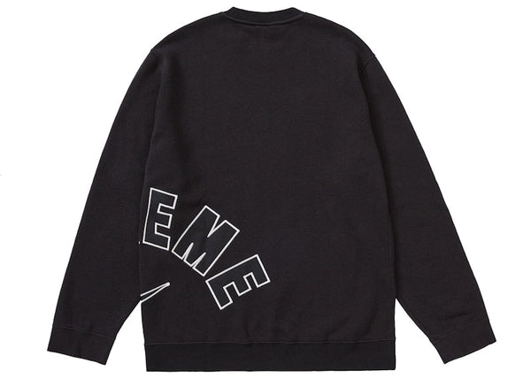 Supreme Nike Arc Rundhalspullover Schwarz 