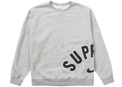 Supreme Nike Arc Crewneck Heather Grey