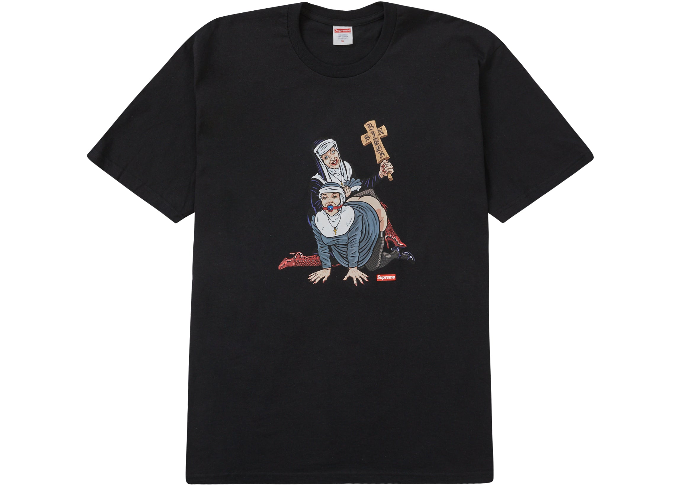 T shirt Supreme Nuns Noir Sneaker Store Co