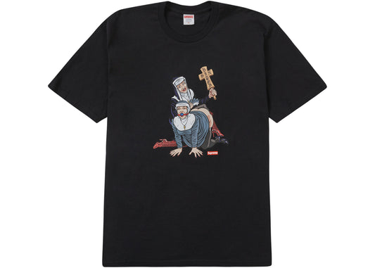 T-shirt Supreme Nuns Noir