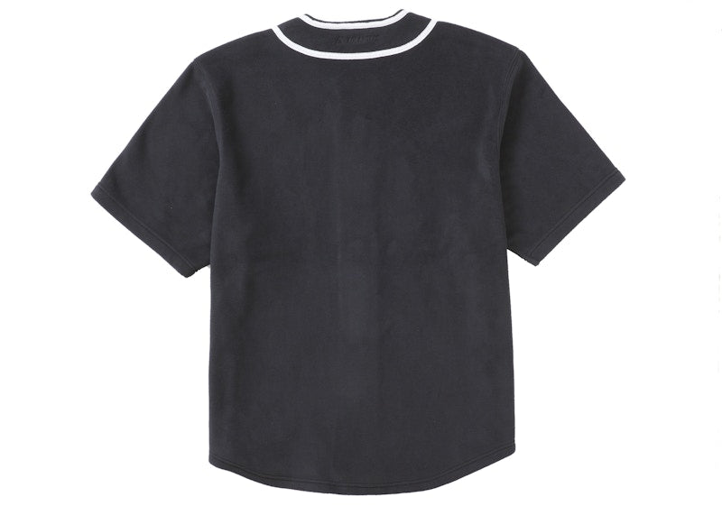 Supreme Polartec Baseball Jersey Black