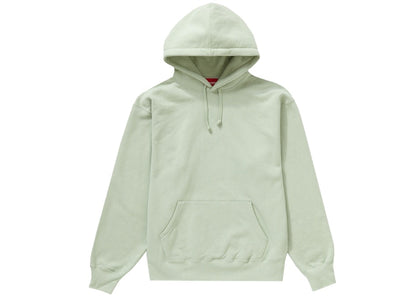 Supreme Satin Appliqué Hooded Sweatshirt Mint