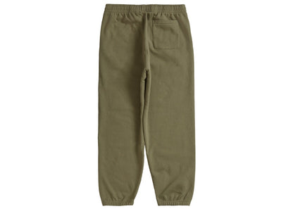 Supreme Satin Appliqué Sweatpant (FW23) Light Olive