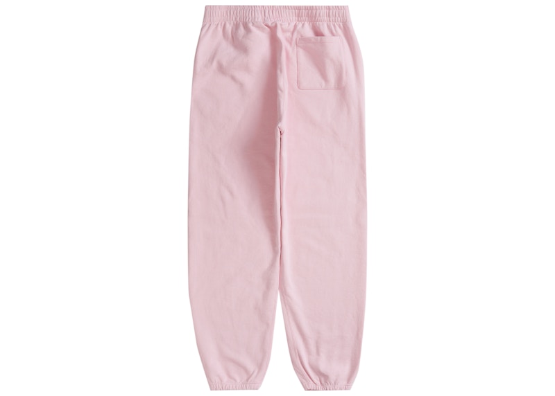 Supreme Satin Appliqué Sweatpant (FW23) Light Pink