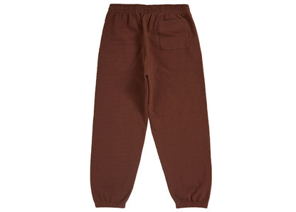 Supreme Satin Applique Sweatpant (FW24) Brown