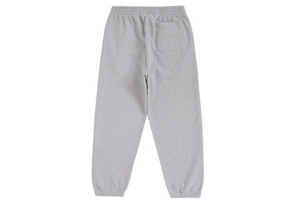 Supreme Satin Applique Sweatpant (FW24) Heather Grey