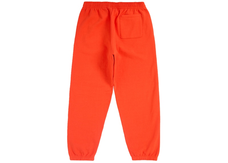 Supreme Satin Applique Sweatpant (FW24) Bright Orange