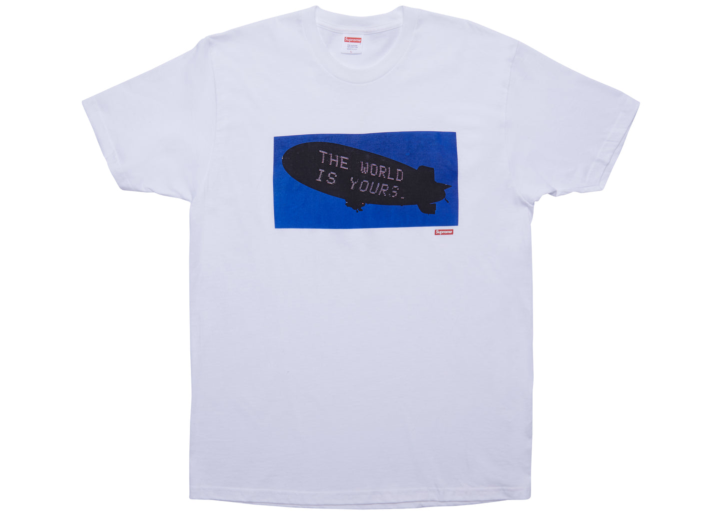 T-shirt Supreme Scarface Blimp Blanc 