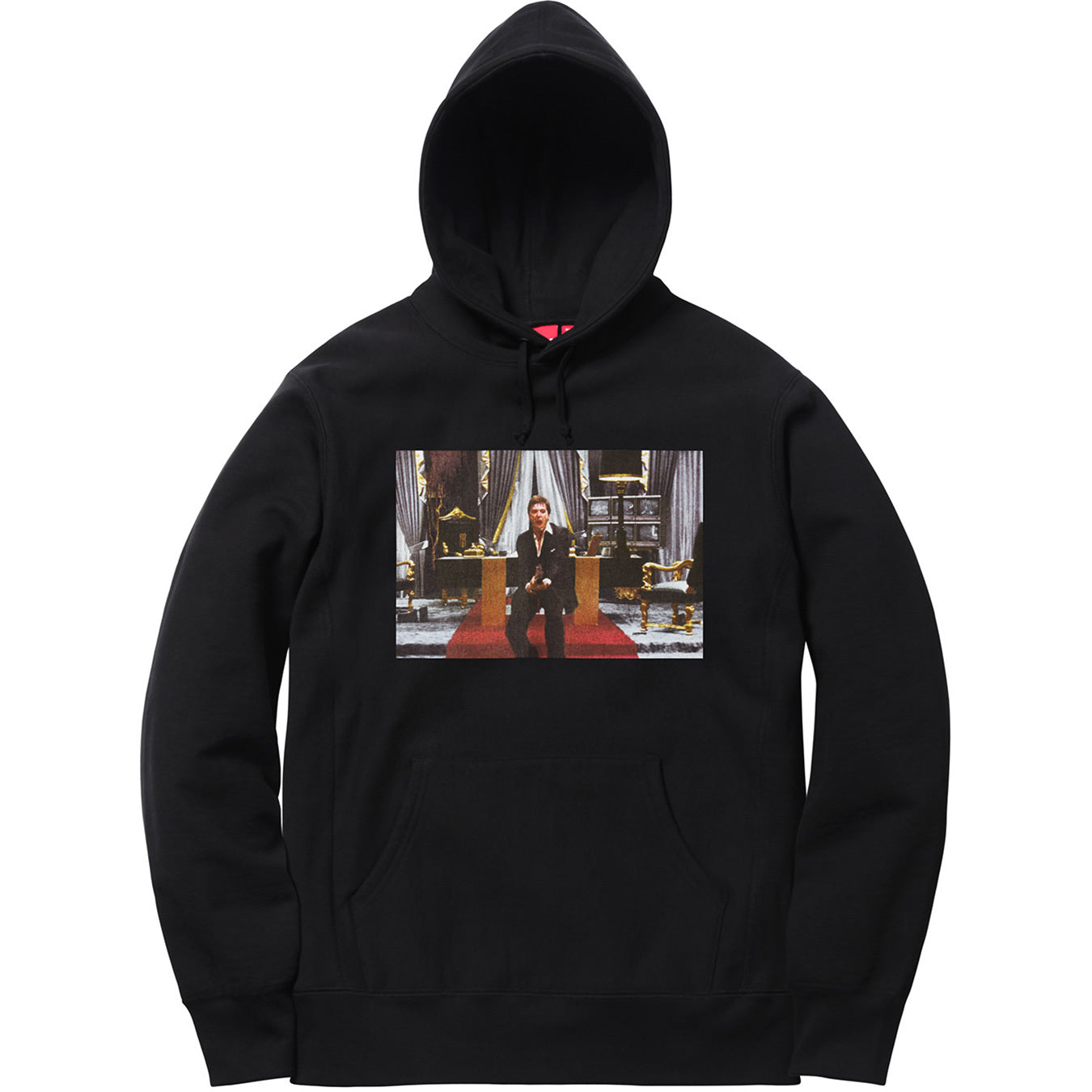 Supreme Scarface Friend Hooded Sweatshirt Black