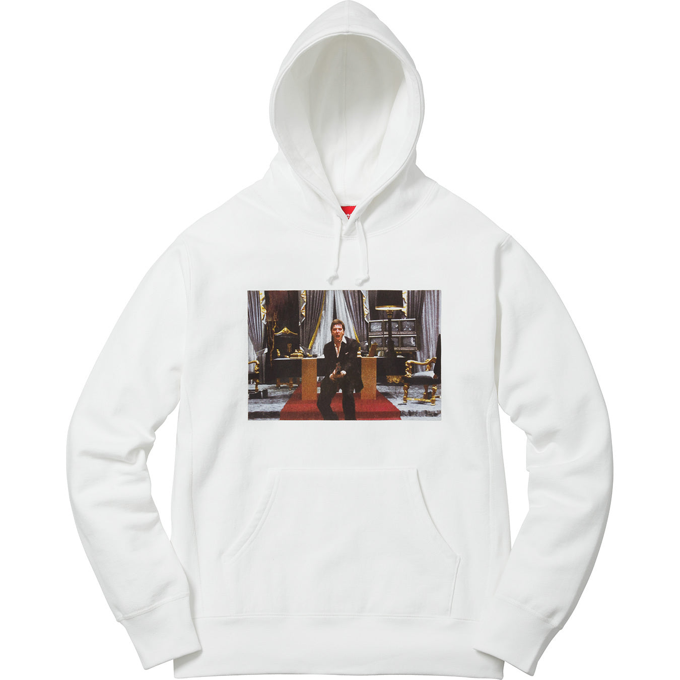 Supreme Scarface Friend Hooded Sweatshirt White