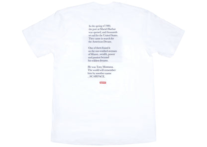 Supreme Scarface Friend Tee White