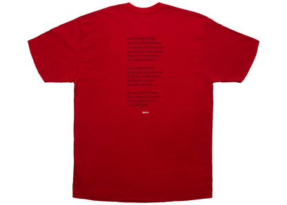 T-shirt de douche Supreme Scarface Rouge 