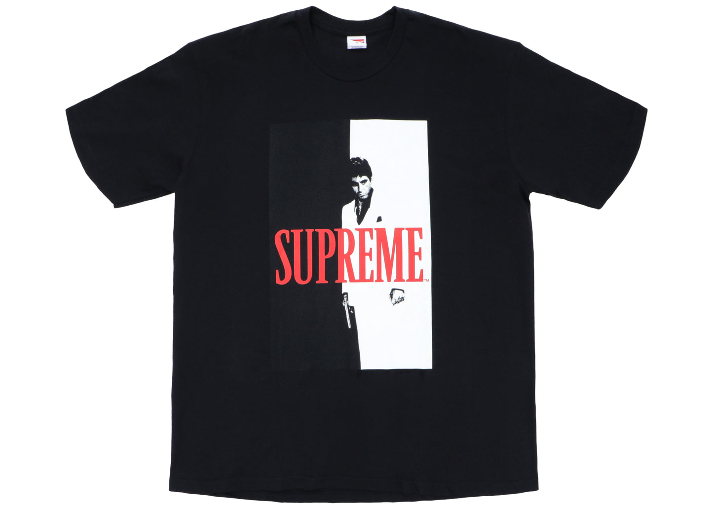 Supreme Scarface Split Tee Black