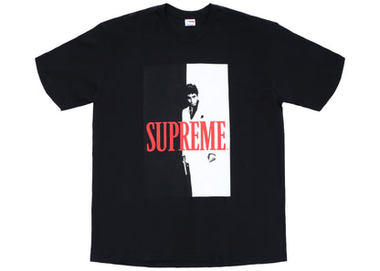 T-shirt fendu Supreme Scarface Noir