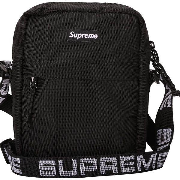 バッグ supreme leather shoulder bag BLACK Supreme Nike New Leather Shoulder Bag Black 100% Authentic
