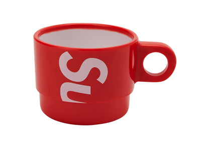 Tasses empilables Supreme (Ensemble de 4) Rouge