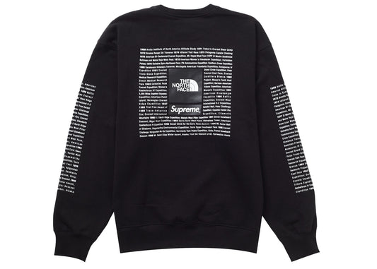 Supreme The North Face Crewneck Black 