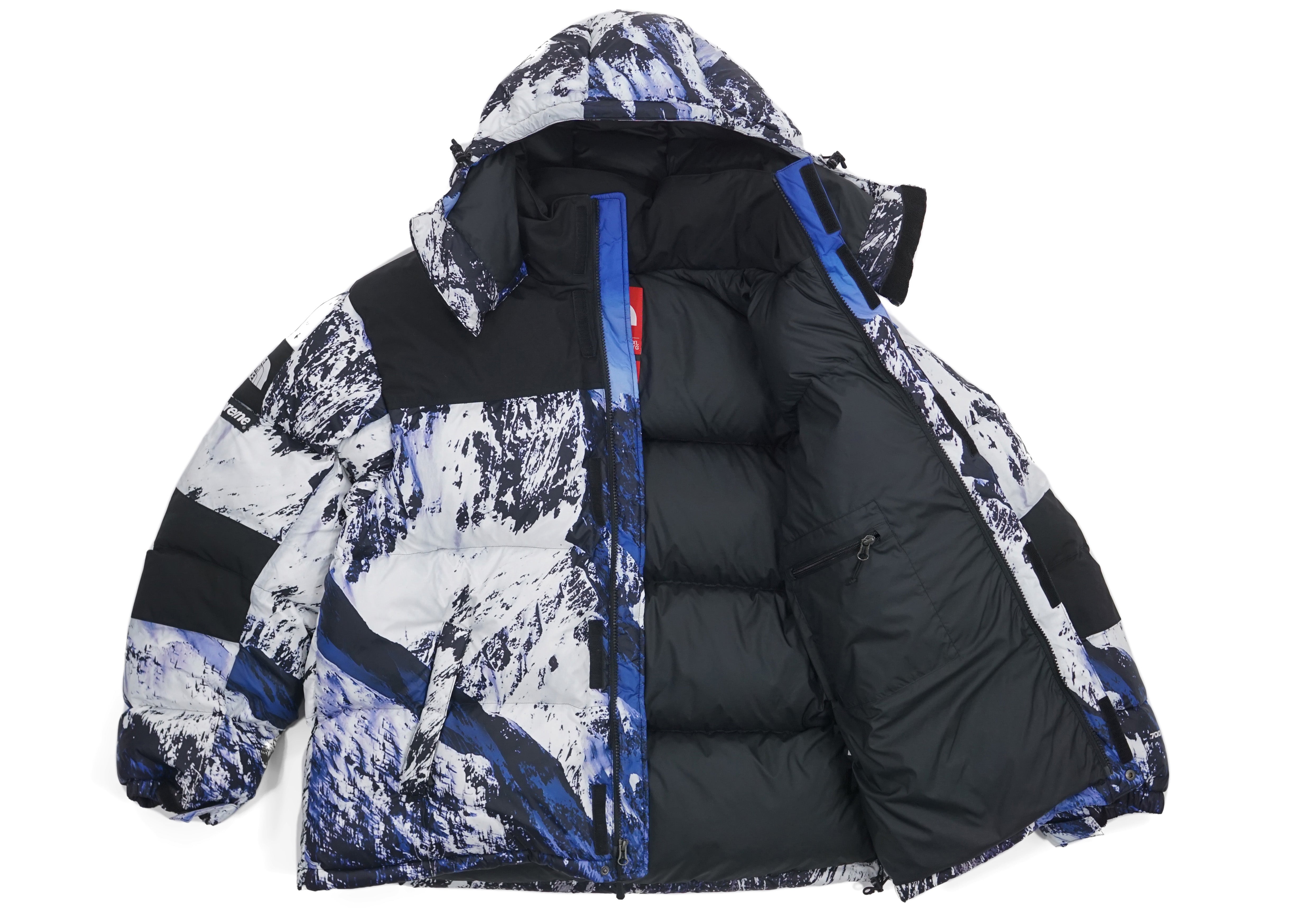 Supreme The North Face Mountain Baltoro Jacket Blue White