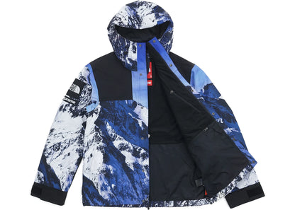 Supreme The North Face Mountain Parka Blue/White