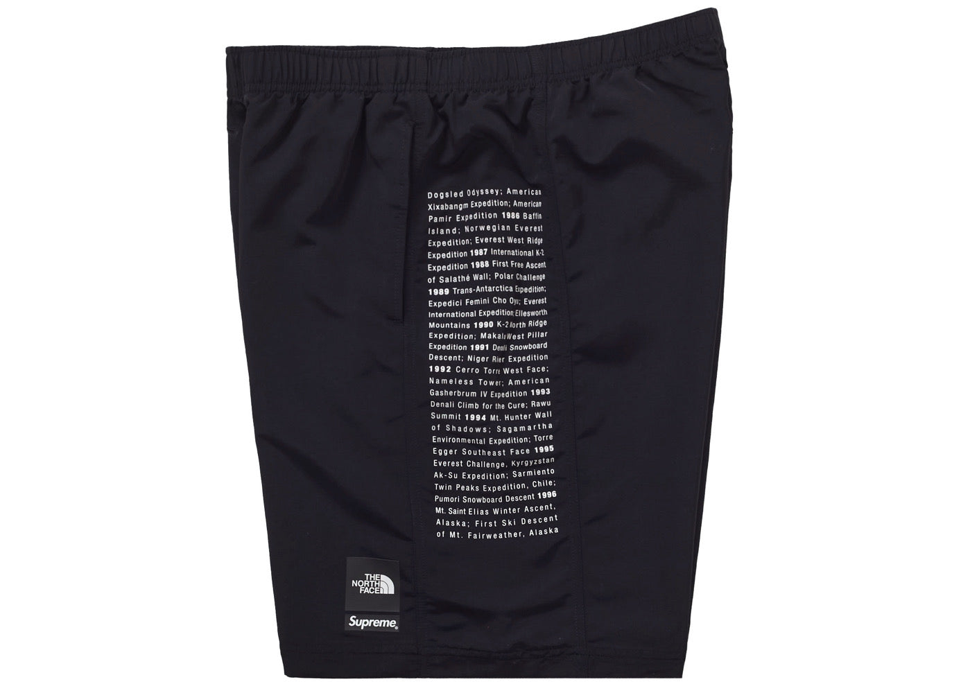 Supreme The North Face Nylon Short Black