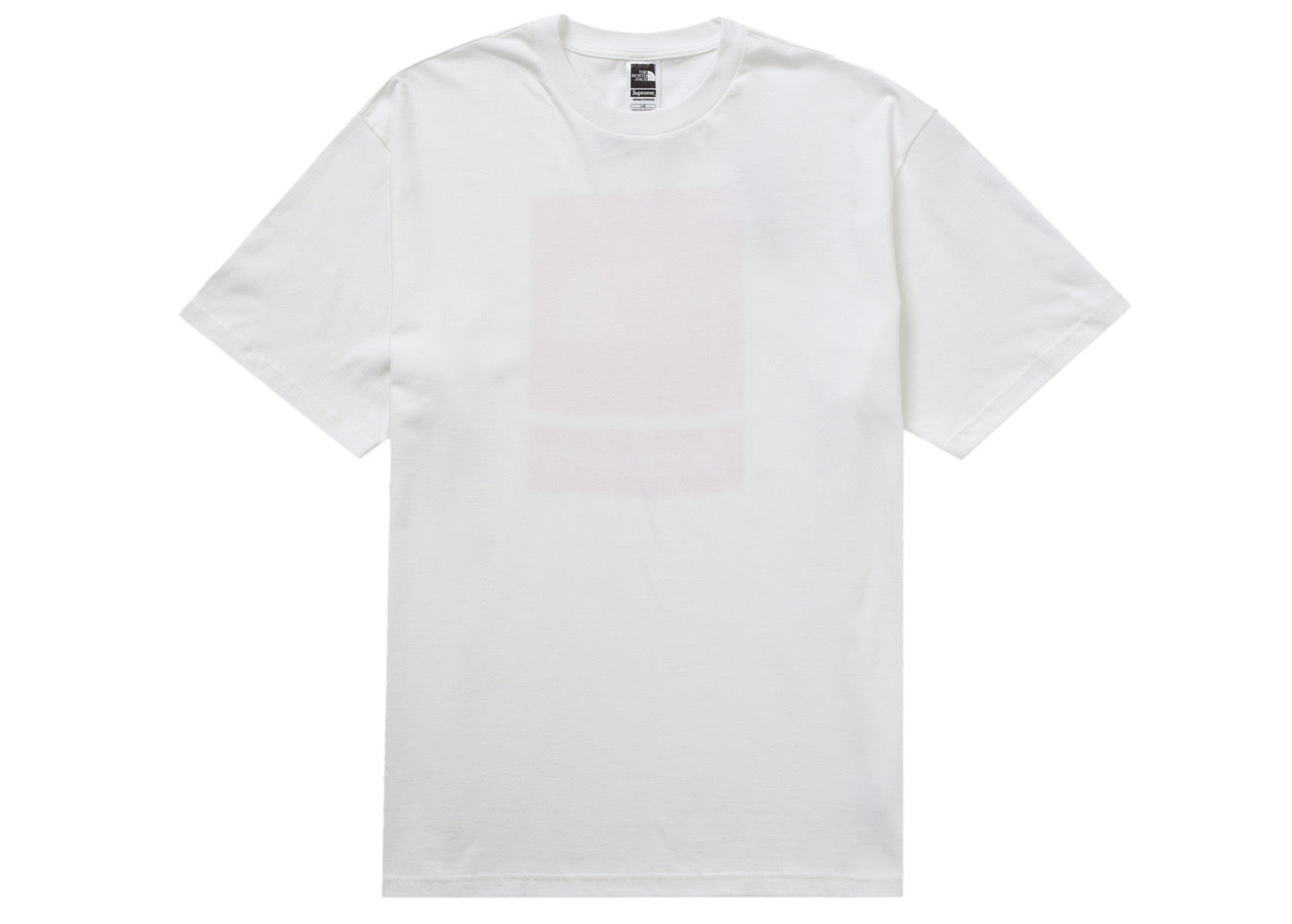 Haut Supreme The North Face S/S Blanc