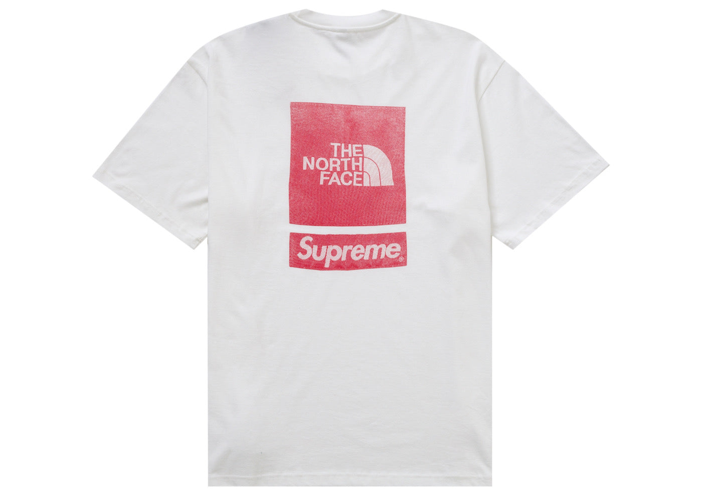 Haut Supreme The North Face S/S Blanc