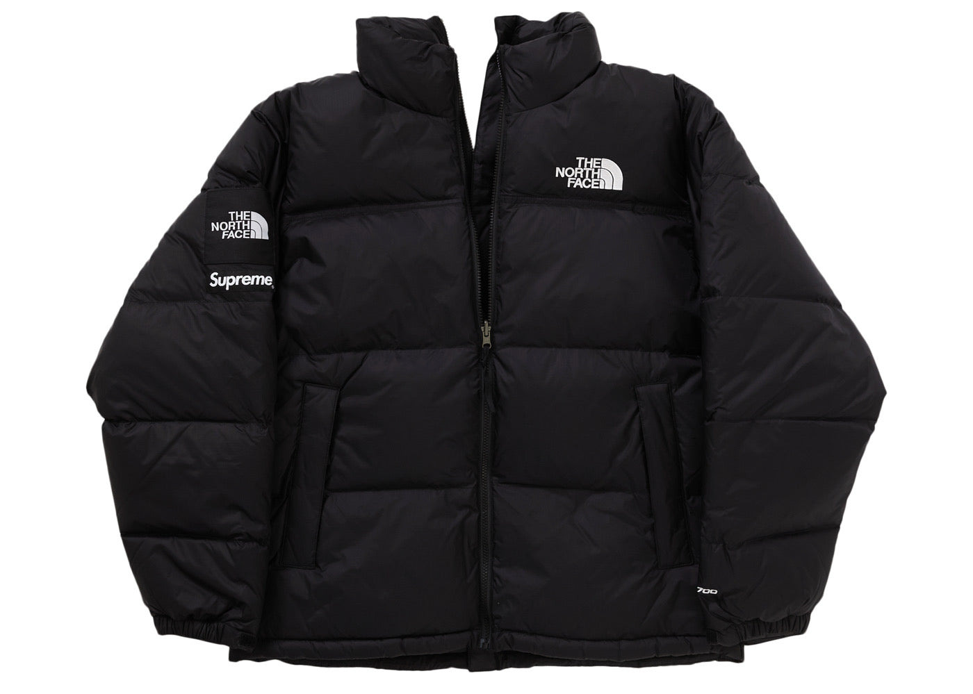 Supreme The North Face Split Nuptse Jacket Black – Sneaker Store Co