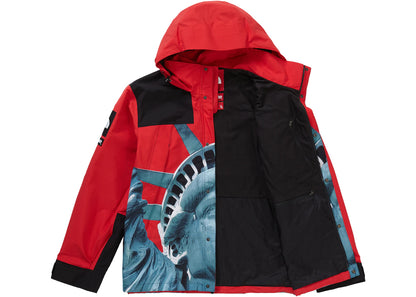 Veste Supreme The North Face Statue de la Liberté Mountain Rouge