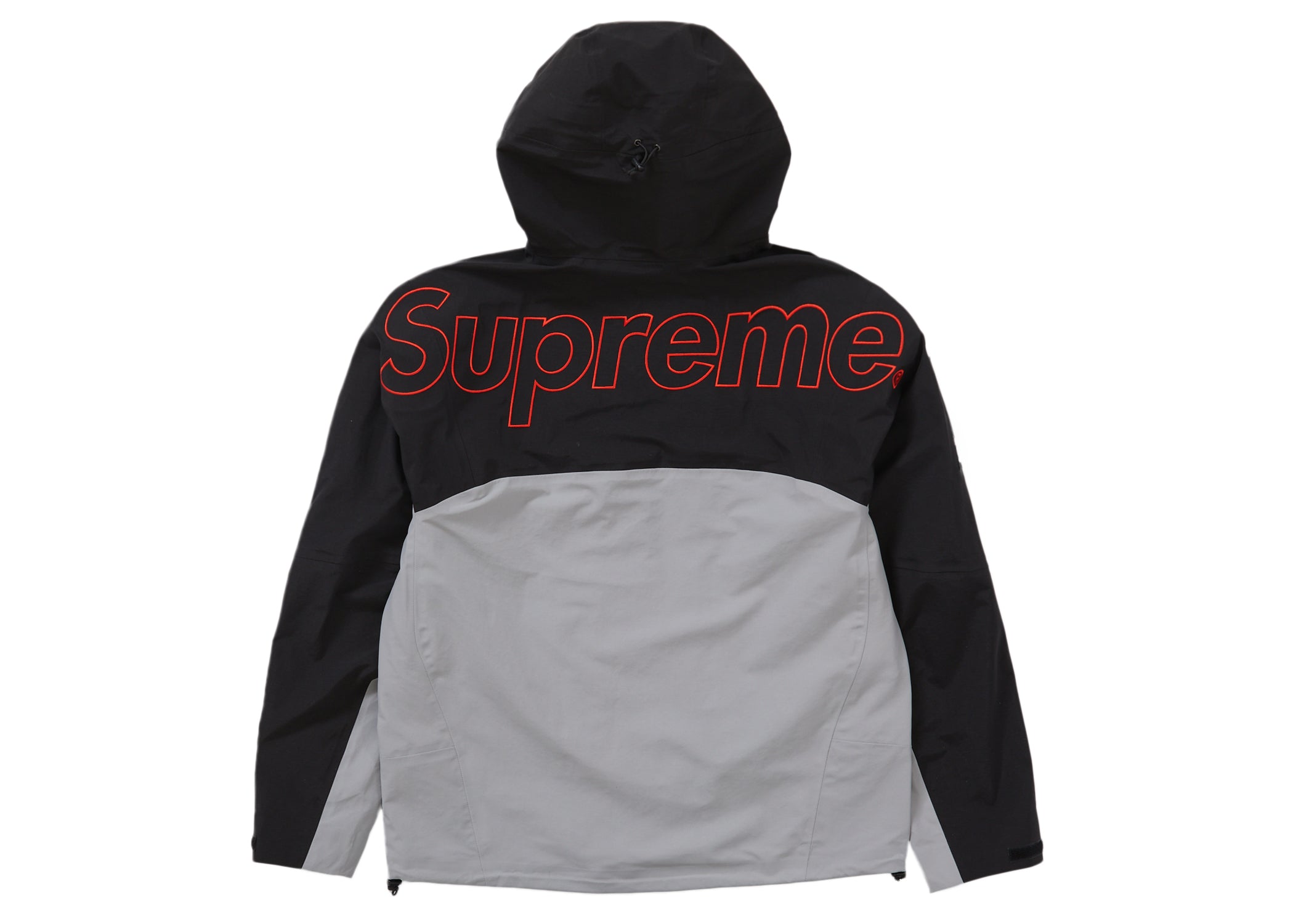 Supreme The North Face Taped Seam Shell Jacket Gray