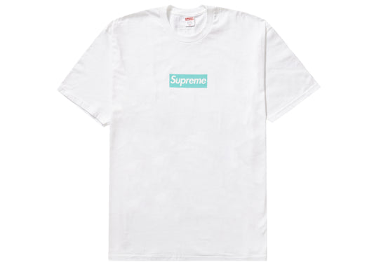 Supreme Tiffany & Co. Box Logo Tee White