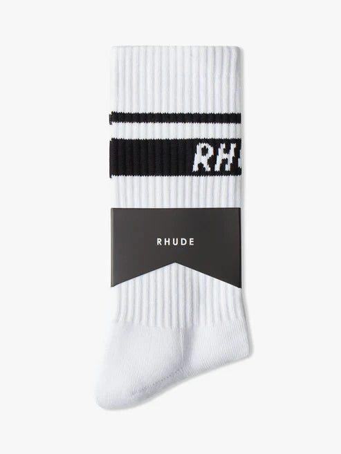 CHAUSSETTES LOGO À DEUX RAYURES