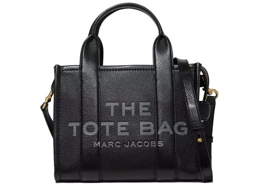 Marc Jacobs Le sac fourre-tout en cuir petit noir 