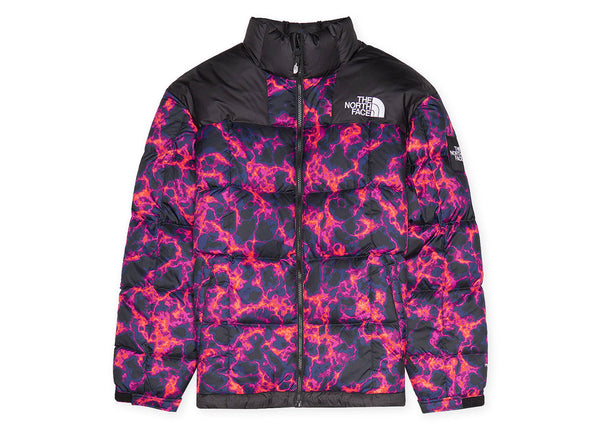 The North Face 1996 Printed Retro Lhotse 700 Fill Packable Jacket TNF Black/Marble Camo Print